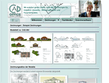Tablet Screenshot of cad-office.de